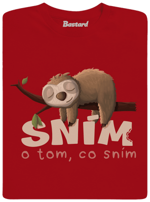 Sním o tom, co sním pánské dlouhý rukáv Red