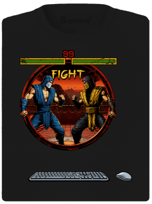 B17: Mortal Kombat dámské sportovní tričko Black