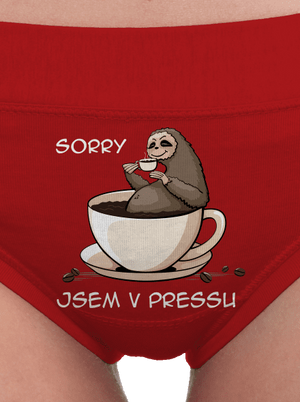 V pressu dámské kalhotky Red Mal