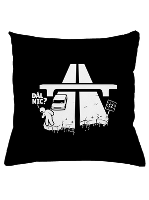 Dál nic polštář Black