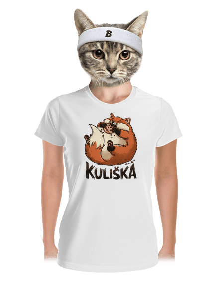 Kuliška dámské sportovní tričko White