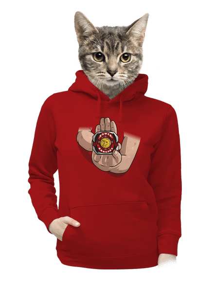 Morfujeme dámská mikina klokanka Red Mal