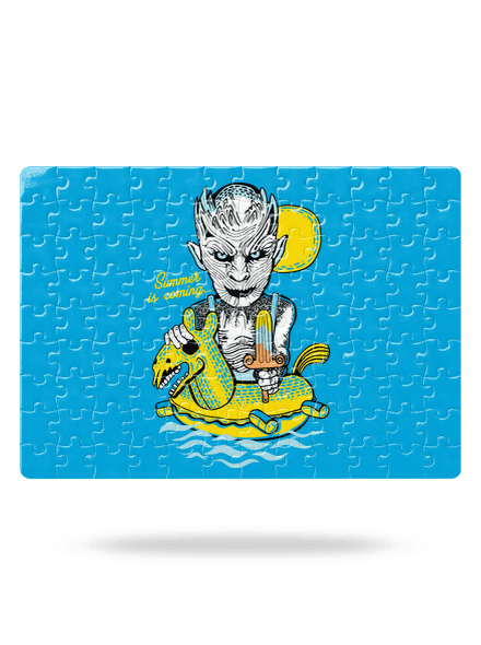 Summer is coming 2 puzzle White