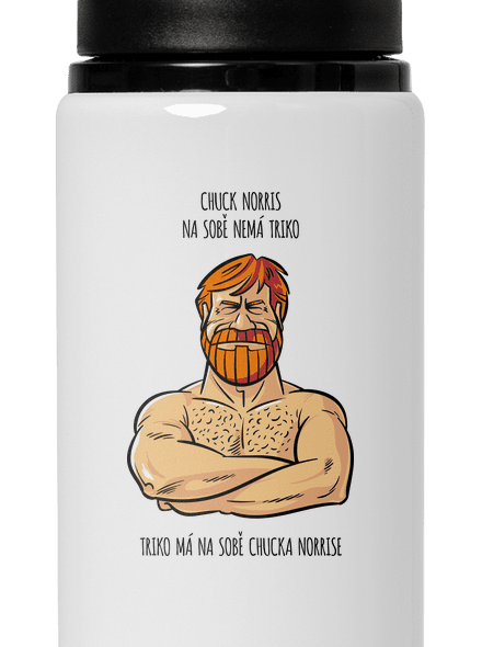 Chuck Norris lahev na vodu White