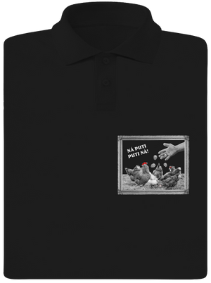 Ukrajina - Ná Puti Puti Ná pánská polokošile Black