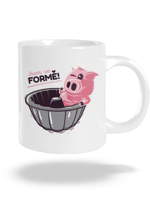 Ve formě velký hrnek White