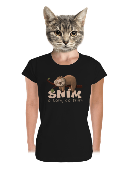 Sním o tom, co sním dámské tričko premium Black