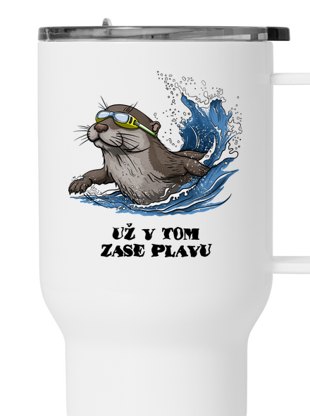 Už v tom zase plavu termohrnek White