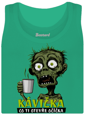 Zombie kávička dámské tílko klasické Mint Mal