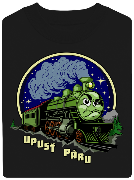 Upusť páru unisex mikina bez kapuce Black