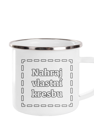 Dětské kresby - nahraj vlastní plecháček White