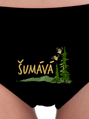 Šumává dámské kalhotky Black