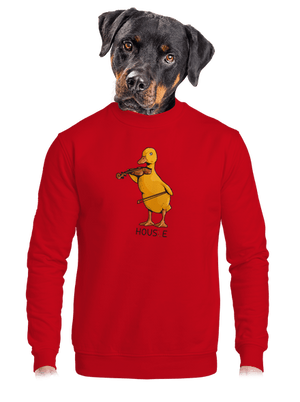 unisex mikina bez kapuce