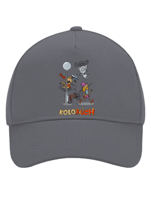 Kolobuch kšiltovka baseballka Graphite grey