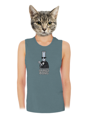 James Bong dámské tílko volné Heather Deep Teal