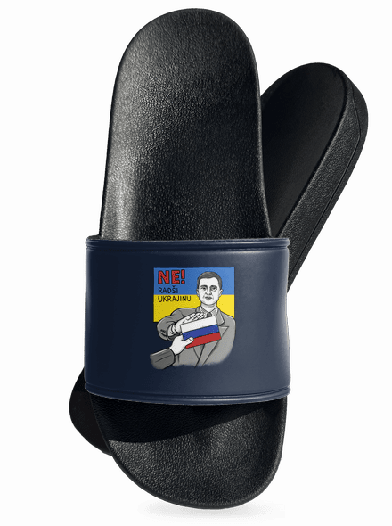Ne! Radši Ukrajinu pantofle Navy