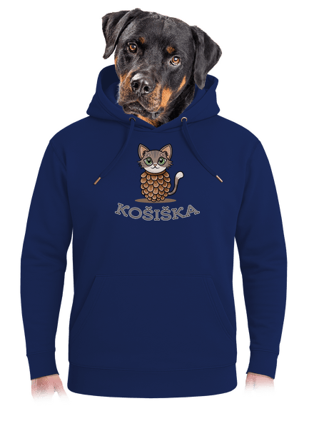 Košiška unisex mikina premium Navy