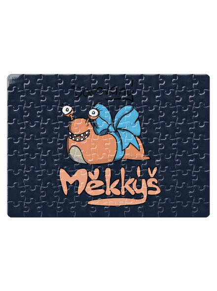 Darovaný měkkýš puzzle White