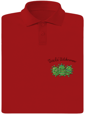 Veselé Velikoronoce pánská polokošile Red Mal