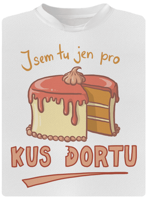 Pro kus dortu pánské sportovní tričko White