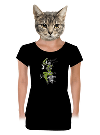 dámské tričko s lemem