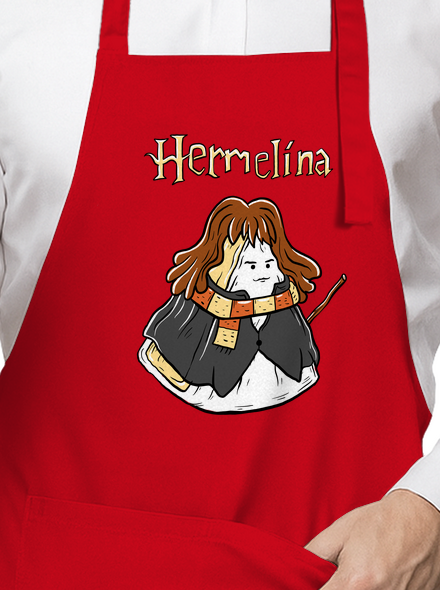 Hermelína zástěra Red