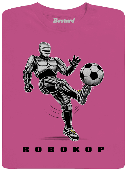 Robokop dětské tričko Fuchsia