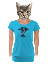 dámské tričko s lemem