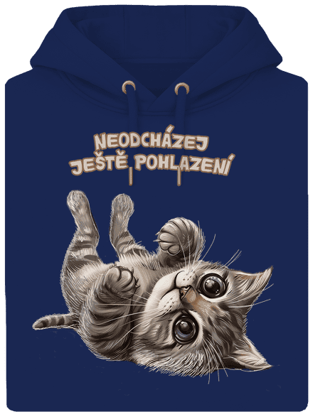 Ještě pohlazení unisex mikina premium Navy