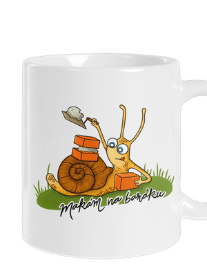 Makám na baráku klasický hrnek White