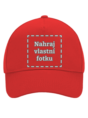 Vlastní potisk kšiltovka baseballka Classic Red