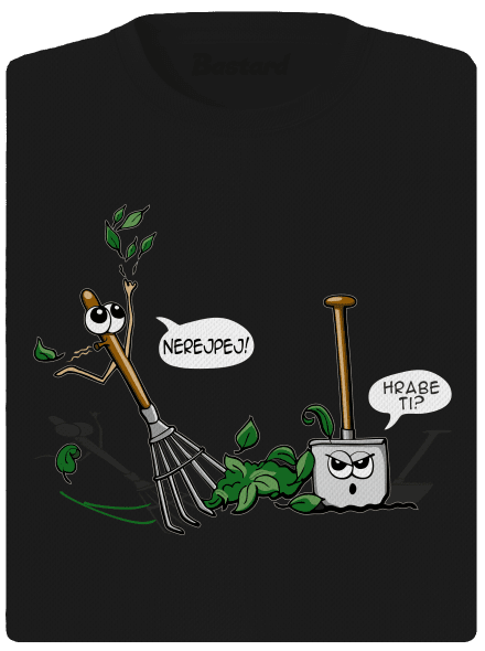 Hrabe ti? dámské sportovní tričko Black