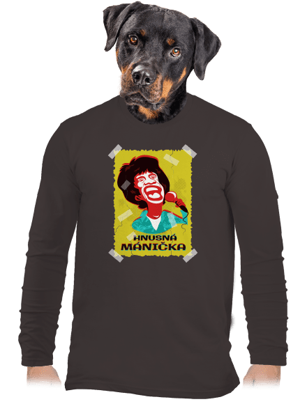 Mánička pánské dlouhý rukáv Bear Brown