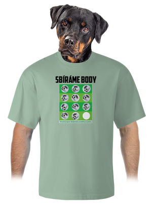 unisex tričko oversized