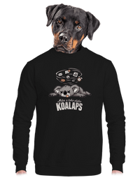 unisex mikina bez kapuce