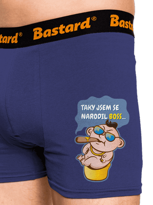 Boss boxerky Blue Navy