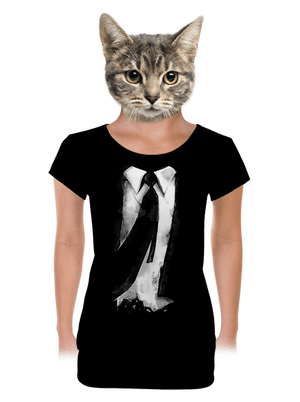 dámské tričko s lemem