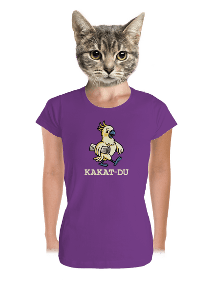 Kakat-du dámské tričko premium Purple