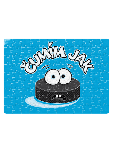 Čumím jak puk puzzle White