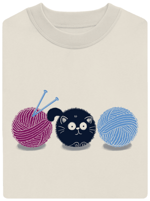 Klubíčko unisex mikina bez kapuce Off White