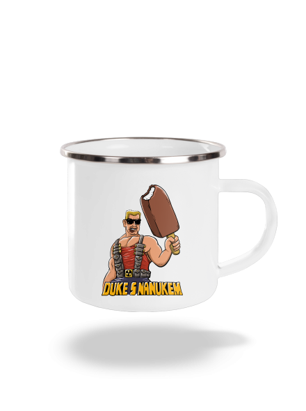 Duke s nanukem plecháček White