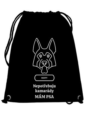 Nemůžu, mám psa vak Black