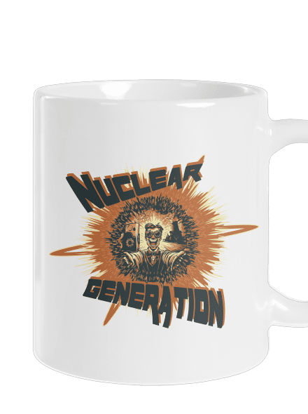 Nuclear generation 2 klasický hrnek White