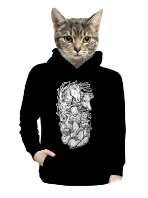 dámská mikina klokanka
