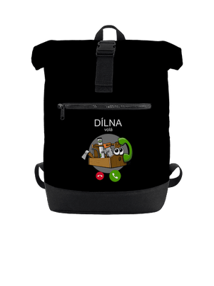 Dílna volá batoh Black