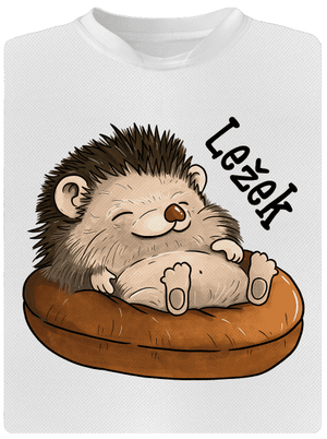 Ležek dětské sportovní tričko White