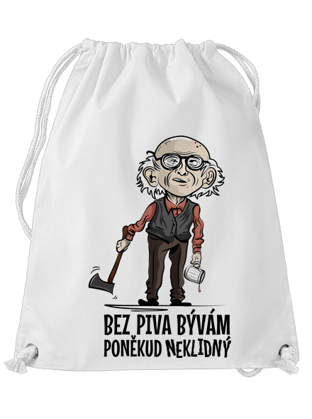 Neklidný bez piva vak White