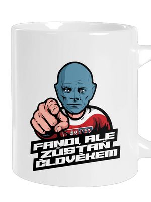 Fandi, ale zůstaň Fantomasem velký hrnek White