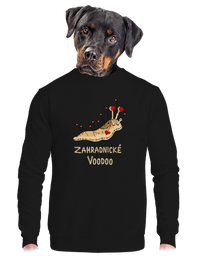 unisex mikina bez kapuce