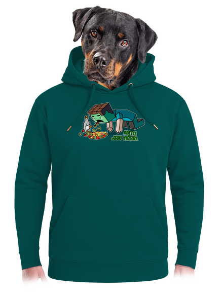 Kostky jsou vrženy unisex mikina premium Emerald Green